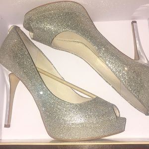 Michael Kors Silver York Platforms